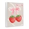 Stupell Industries Feminine Strawberry Pearls Framed Giclee, design by Jesse Keith